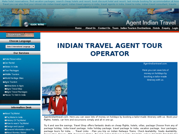 www.agentindiantravel.com