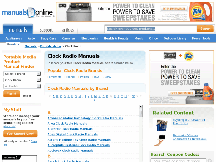 www.clockradiomanual.com