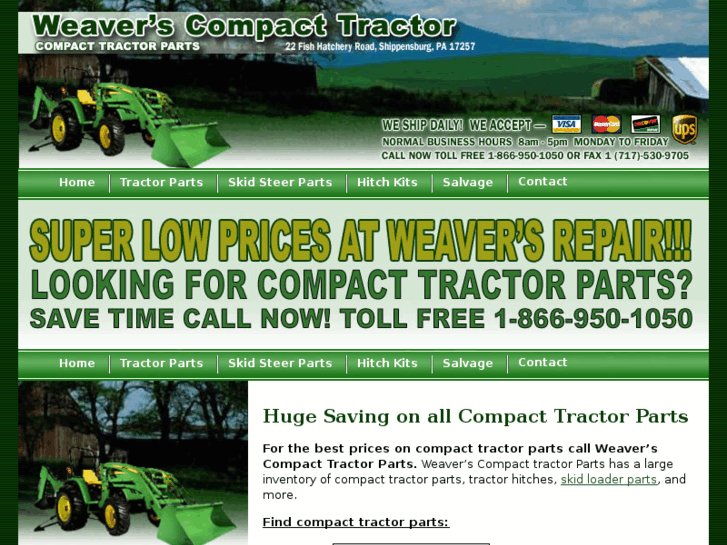 www.compactractorparts.com