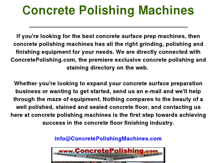 www.concretepolishingmachines.com