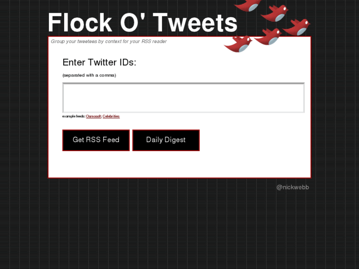 www.flockotweets.com