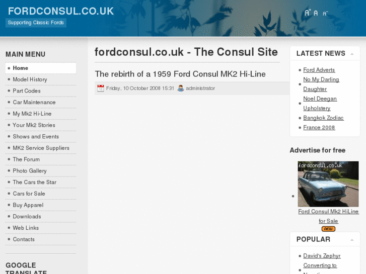 www.fordconsul.co.uk