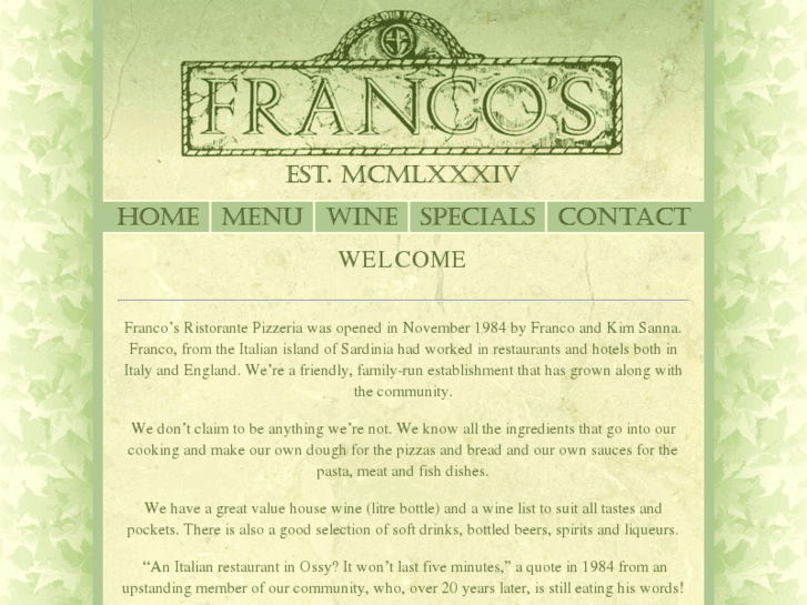 www.francos.co.uk