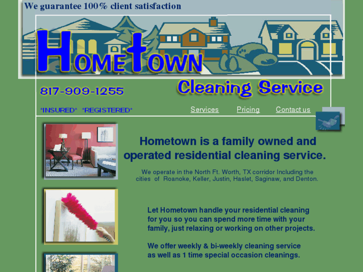 www.hometowncleaningservice.com