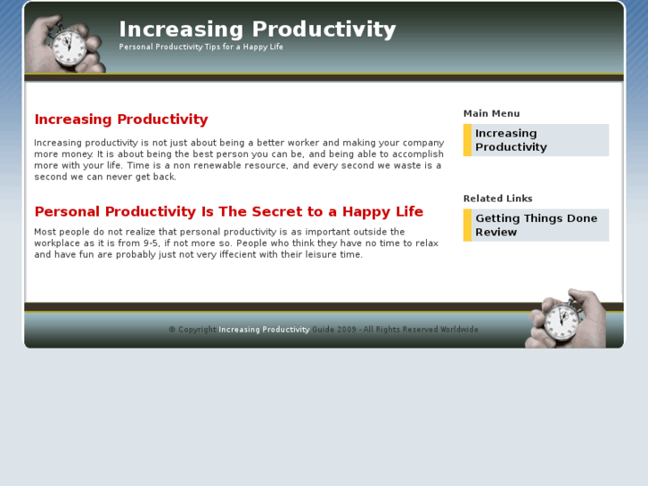 www.increasingproductivityguide.com