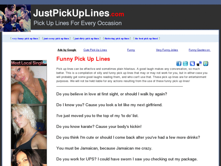 www.justpickuplines.com