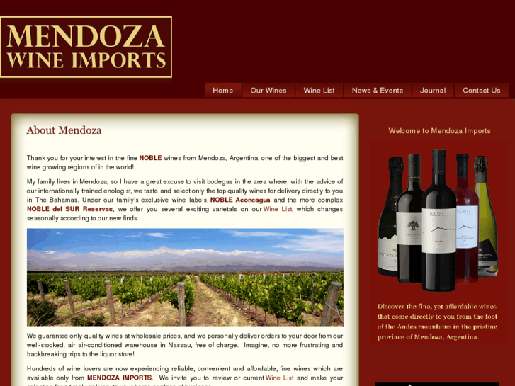 www.mendoza-imports.com