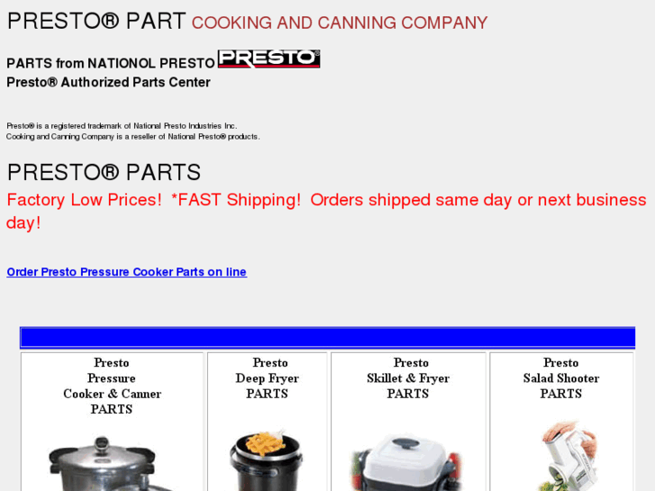 www.parts-cooker.com