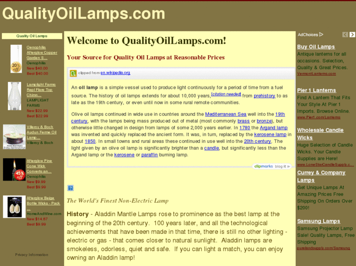 www.qualityoillamps.com