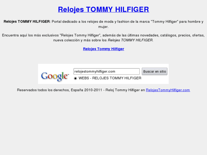 www.relojestommyhilfiger.com