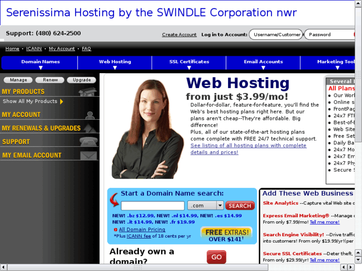 www.serenissimahosting.com