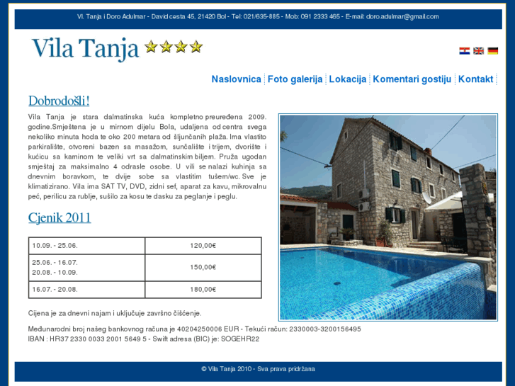 www.vila-tanja.com