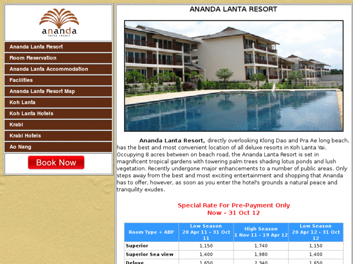 www.anandalantaresort.com