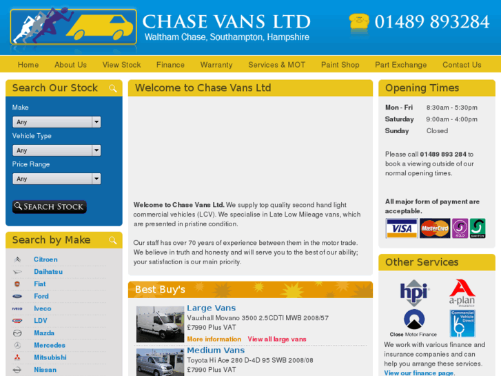 www.chasevans.co.uk