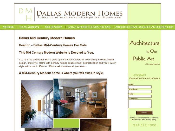 www.dallasmidcenturymodernhomes.com