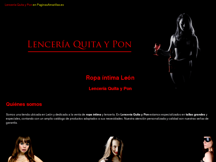 www.lenceriaquitaypon.es