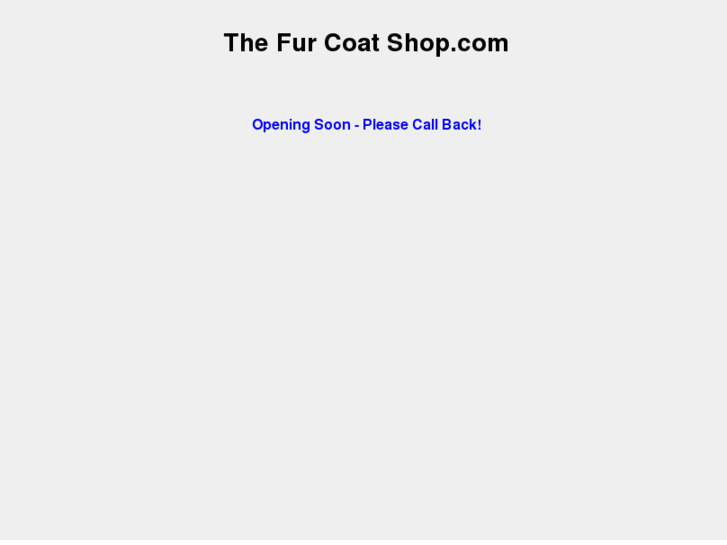 www.thefurcoatshop.com