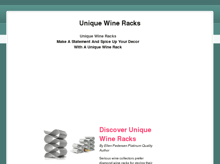 www.uniquewineracks.org