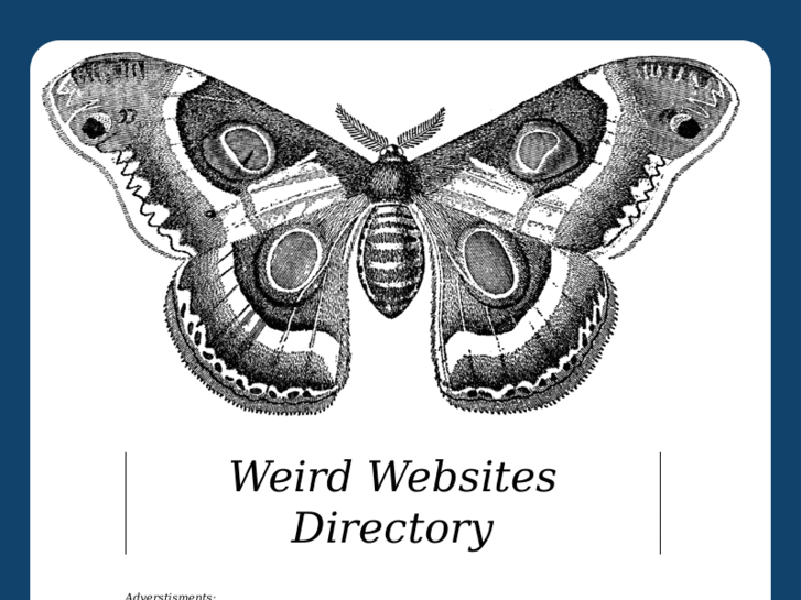 www.weirdwebsitesdirectory.com