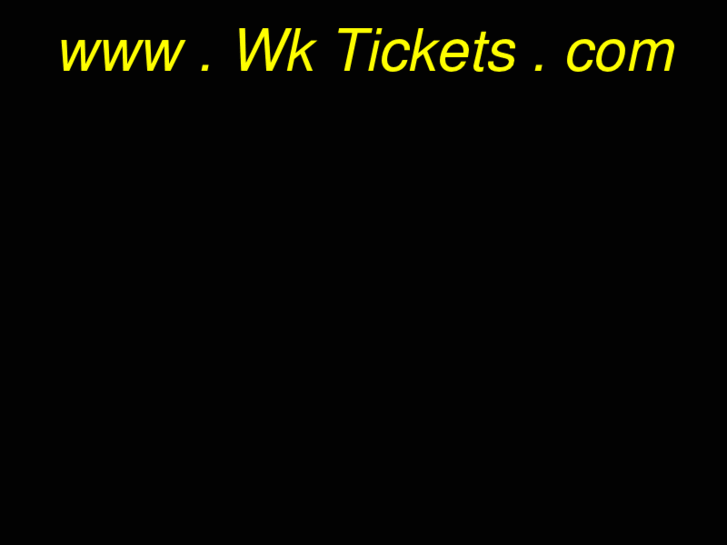 www.wktickets.com