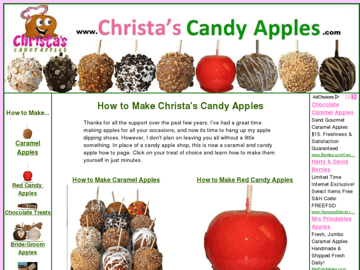 www.christascandyapples.com