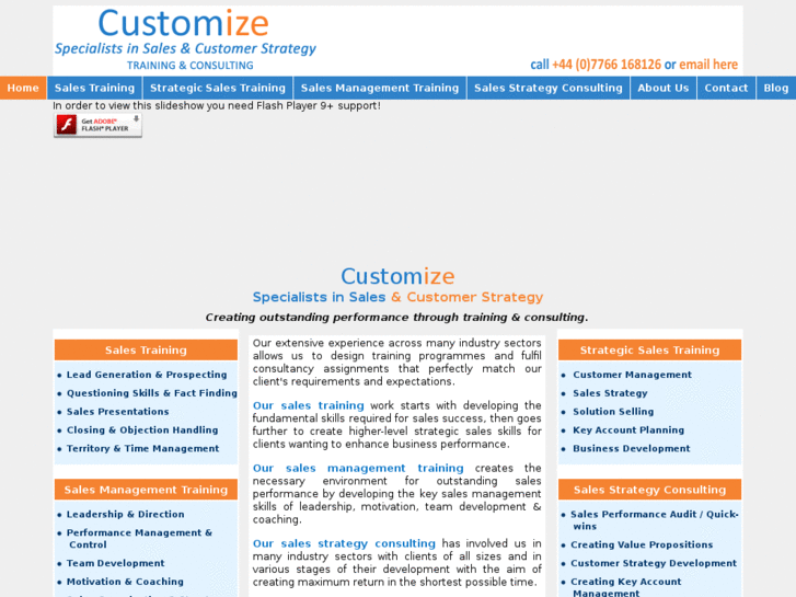 www.customizeuktraining.com