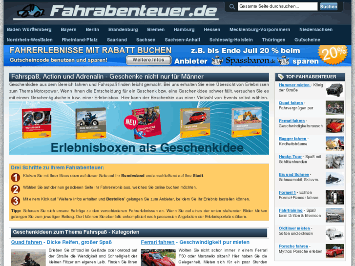 www.fahrabenteuer.de