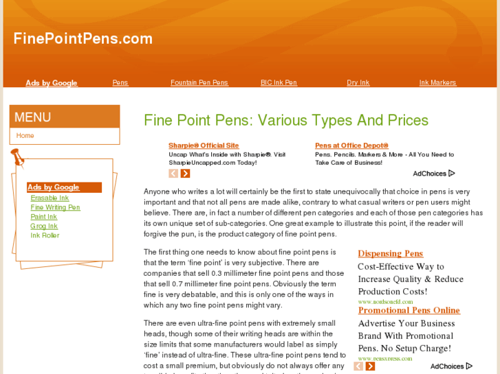 www.finepointpens.com