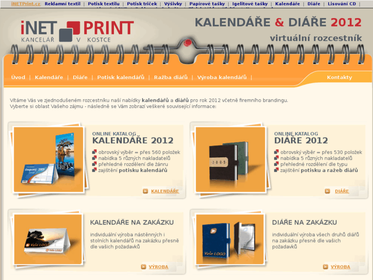 www.kalendare-diare-2009.cz