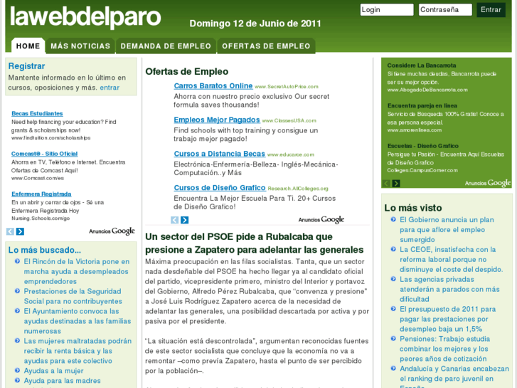 www.lawebdelparo.es