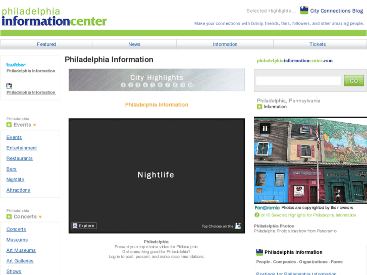 www.philadelphiainformationcenter.com