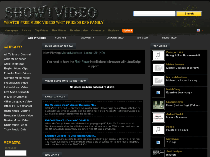 www.show1video.tv