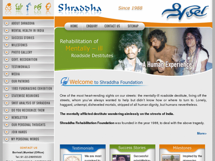 www.shraddharehabilitationfoundation.org