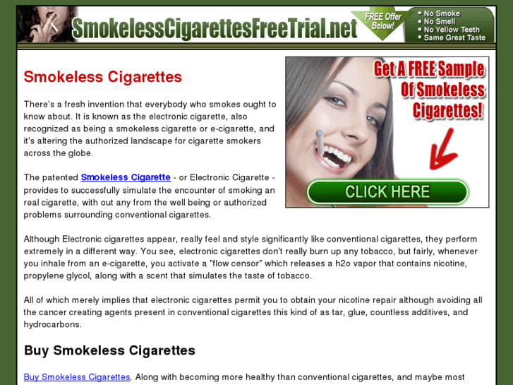 www.smokelesscigarettesfreetrial.net