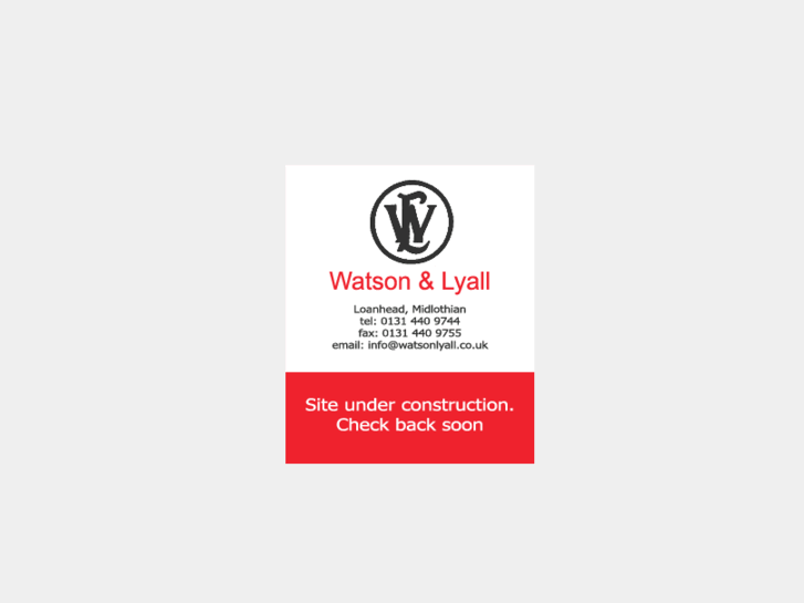 www.watsonandlyall.co.uk