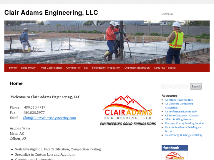 www.clairadamsengineering.com