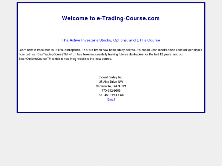 www.e-trading-course.com