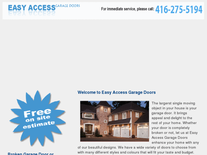 www.easyaccessgaragedoors.com