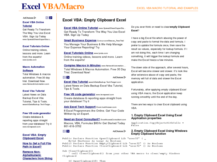 www.excelvbamacro.com