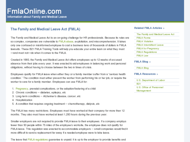 www.fmlaonline.com