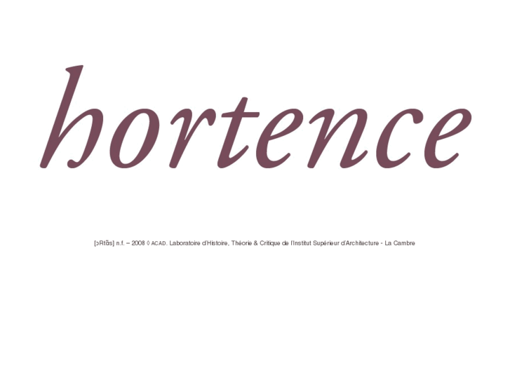 www.hortence.be