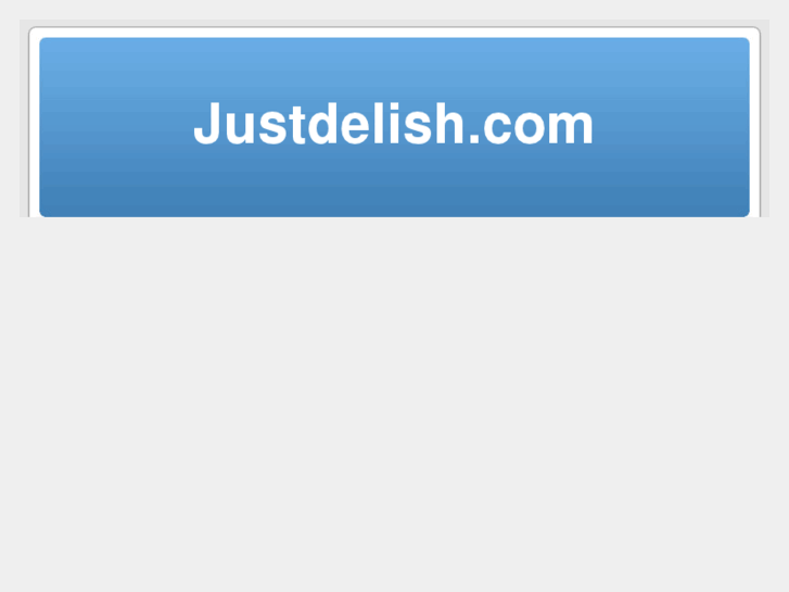 www.justdelish.com