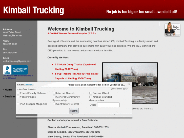 www.kimballtrucking.com