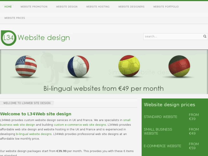 www.l34websitedesign.com