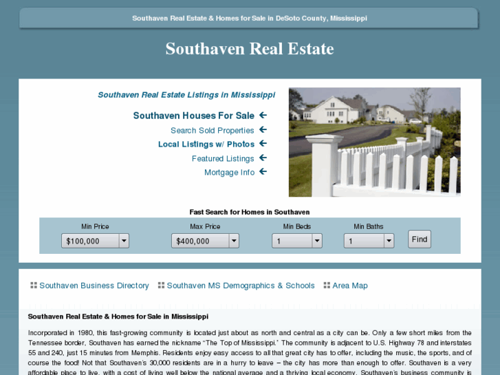 www.southaven-realestate.com