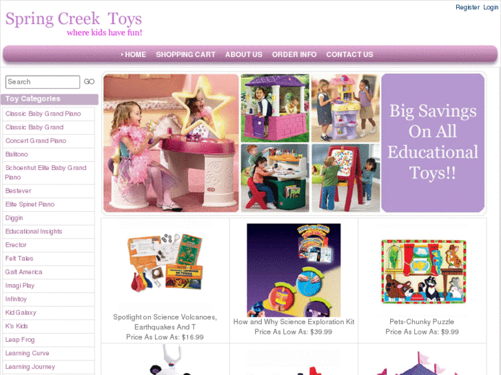 www.springcreektoys.com