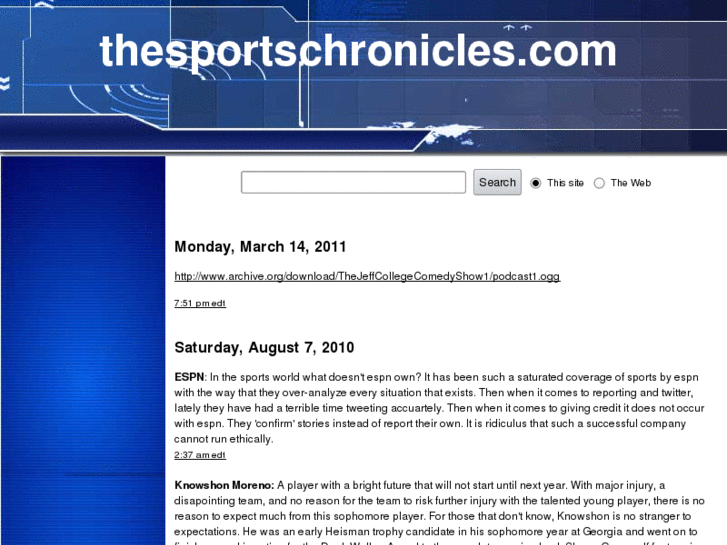 www.thesportschronicles.com