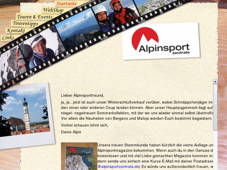 www.alpinsportzentrale.com