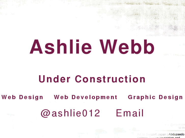 www.ashliewebb.co.uk