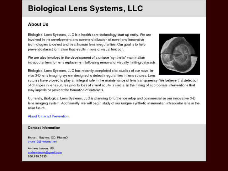 www.biologicallenssystems.com